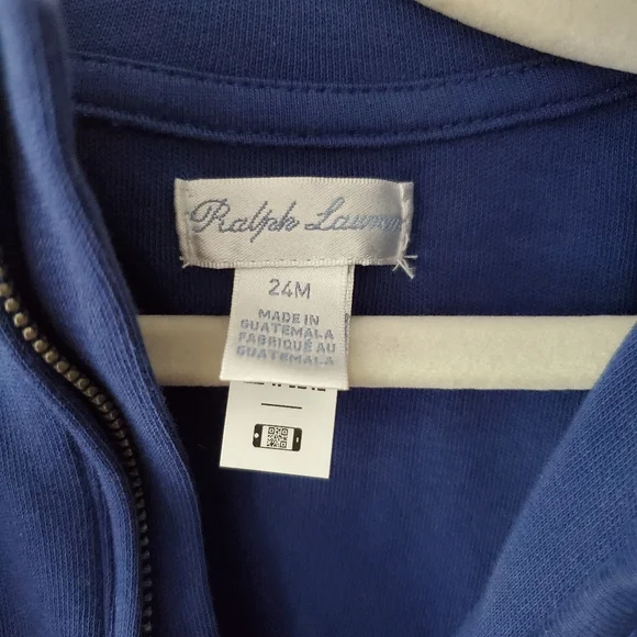 Ralph Lauren Cotton Interlock Quarter-Zip Pullover - Picture 4 of 5